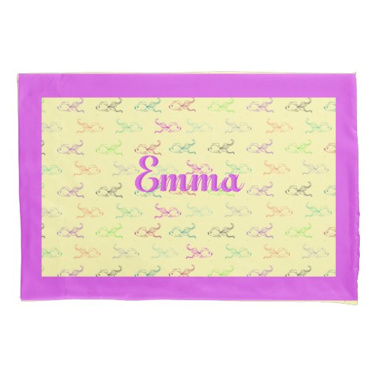 Veelkleurige Fish Pillow Hoesje Kussensloop (Voorkant)