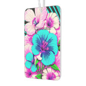 Veelkleurige Hibiscus bloemen Thunder_Cove Luchtverfrisser (Links)