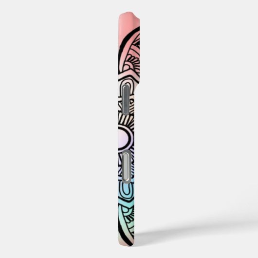 Veelkleurige iPhone mooie hoes (Achterkant / Rechts)