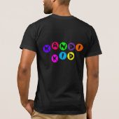 Veelkleurige Kandi-Kind T-shirt (Achterkant)