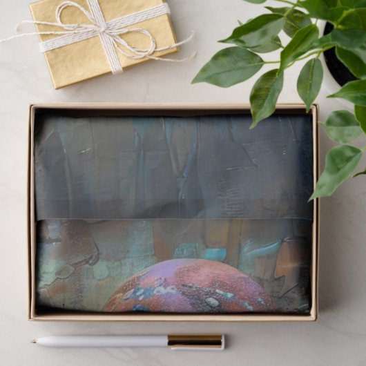 Veelkleurige levendige Octopus Decoupage Tissuepapier (Geschenk)