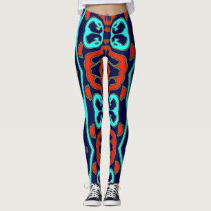 veelkleurige naadloze "Ratti_Creative_Arts" Leggings