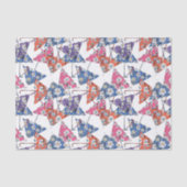 Veelkleurige paraplu's Weefselpapier Tissuepapier (Voorkant)