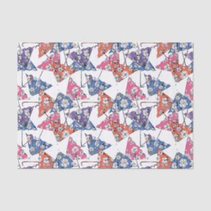 Veelkleurige paraplu's Weefselpapier Tissuepapier