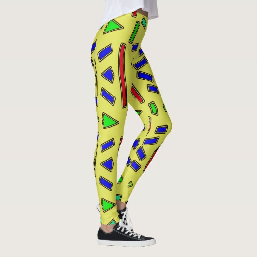 veelkleurige "Ratti_Creative_Arts" Leggings (Rechts)
