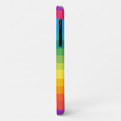 Veelkleurige regenboog Wiggly Stripes Case-Mate iPhone Case (Achterkant/links)