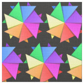 Veelkleurige regenboogster stof (Close Up)