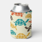 Veelkleurige schildpad blikjeskoeler (Blikje Voorkant)