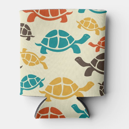 Veelkleurige schildpad blikjeskoeler (Voorkant)