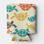 Veelkleurige schildpad blikjeskoeler (Achterkant)