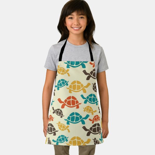 Veelkleurige schildpad schort (Insitu)