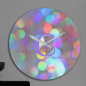 Veelkleurige schittering grote klok