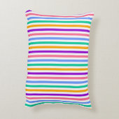 veelkleurige Snoepjes streep Accent Kussen (Achterkant (Verticaal))