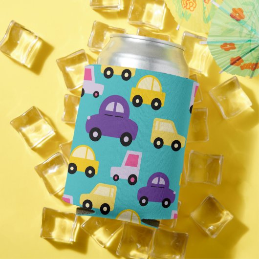 Veelkleurige Speelgoed Cars Pattern Blikjeskoeler (Insitu Zomer)