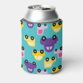 Veelkleurige Speelgoed Cars Pattern Blikjeskoeler (Blikje Achterkant)