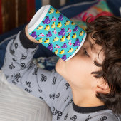 Veelkleurige Speelgoed Cars Pattern Mok