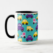 Veelkleurige Speelgoed Cars Pattern Mok (Links)