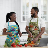 Veelkleurige Speelgoed Cars Pattern Schort