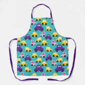 Veelkleurige Speelgoed Cars Pattern Schort (Voorkant)