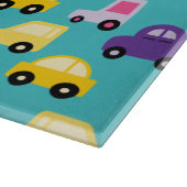 Veelkleurige Speelgoed Cars Pattern Snijplank (Hoek)