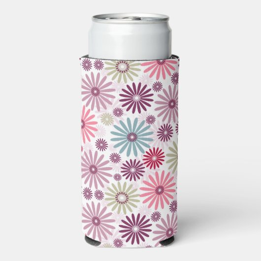 veelkleurige stamper seltzer blikjeskoeler (Seltzer Achterkant)