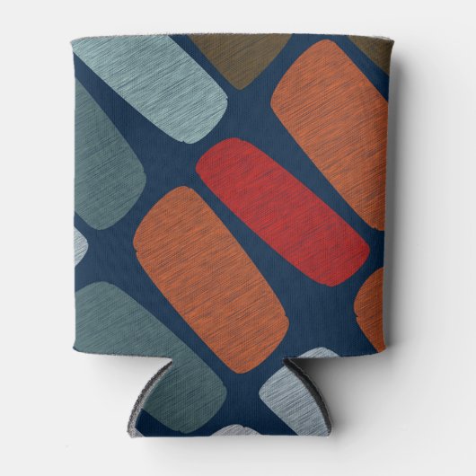 Veelkleurige steentjes blikjeskoeler (Voorkant)