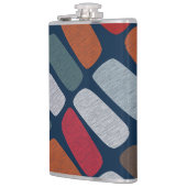 Veelkleurige steentjes heupfles (Links)