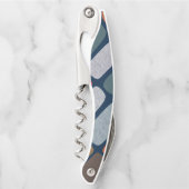 Veelkleurige steentjes kurkentrekker (Voorkant)