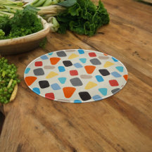 Veelkleurige steentjes op witte achtergrond