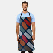 Veelkleurige steentjes schort (Gedragen)