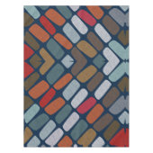 Veelkleurige steentjes tafelkleed (Voorkant)