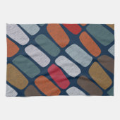 Veelkleurige steentjes theedoek (Horizontaal)