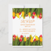 Veelkleurige Tulpen Boeket Thunder_Cove RSVP Kaartje (Voorkant)