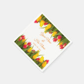 Veelkleurige Tulpen Boeket Thunder_Cove Servet (Hoek)