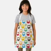 Veelkleurige Uil Patroon Schort (Insitu)