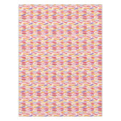 Veelkleurige verfstreken tafelkleed (Voorkant)