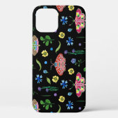 Veelkleurige vlinders: helder naadloos patroon Case-Mate iPhone case (Achterkant)