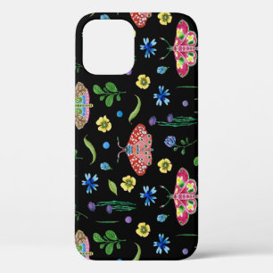 Veelkleurige vlinders: helder naadloos patroon Case-Mate iPhone case