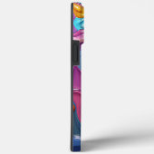 Veelkleurige vloeibare verf Abstract Case-Mate iPhone Case (Achterkant / Rechts)