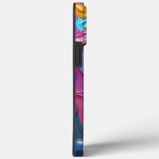 Veelkleurige vloeibare verf Abstract Case-Mate iPhone Case (Achterkant / Rechts)