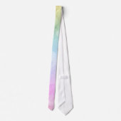 Veelkleurige Waterverf met Splatter Stropdas (Achterkant)