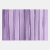 Veelkleurige Waterverf Patroon Blauw Paarse Groen Inpakpapier Vel (Voorkant 2)