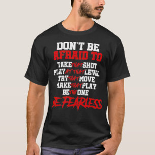 Veelloze Basketball Player, Sportspeler en Coac T-shirt