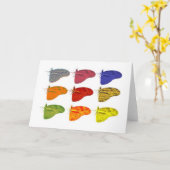 Veelvoudig Design Butterlfy - Notecard Kaart (Gele Bloem)