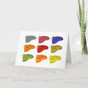 Veelvoudig Design Butterlfy - Notecard Kaart