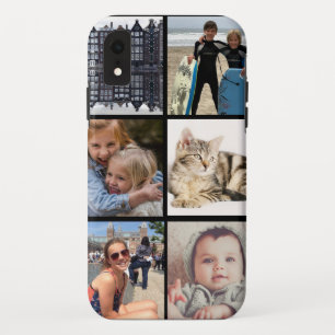 veelvoudig iPhoneXR hoesje van de fotocollage