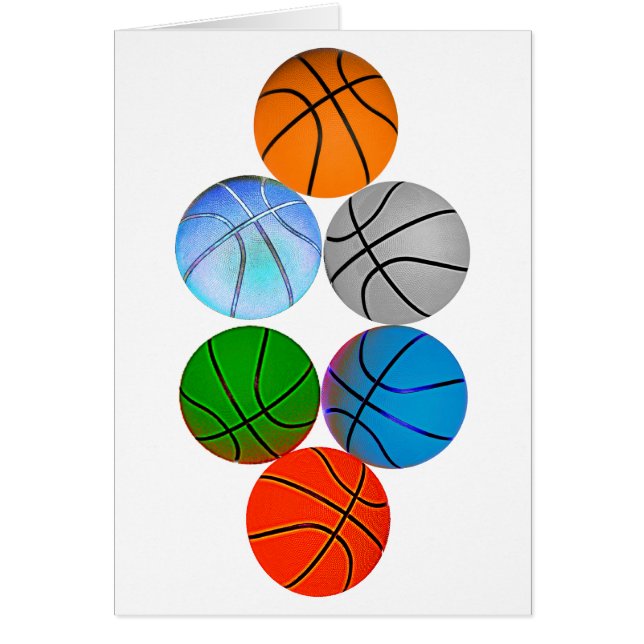 Veelvoudige Basketballen (Voorkant)
