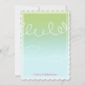 Veelvoudige chemische gevoeligheidsuitnodiging kaart (Achterkant)