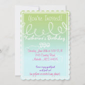 Veelvoudige chemische gevoeligheidsuitnodiging kaart (Voorkant)