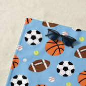 Veelvoudige Koers van het Patroon van Balletjes Strandlaken (In situ)